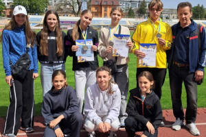 Шепетівчани здобули 3 нагороди чемпіонату Хмельниччини з легкої атлетики