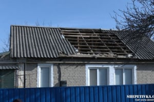 Внаслідок ранкової атаки БпЛА постраждали будинки у Старокостянтинівській громаді