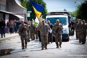 Білогірщина попрощалася із 21-річним лейтенантом Богданом Ткачуком