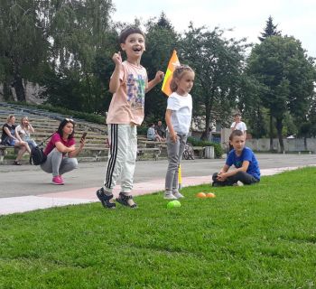 Для дітей у Шепетівці вдруге організували «День літніх спортивних розваг»