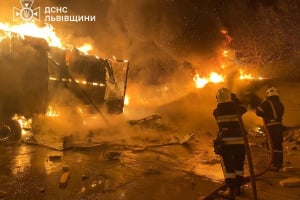 Під час нічної атаки над Хмельниччиною збили один БпЛа: знову постраждала Львівщина