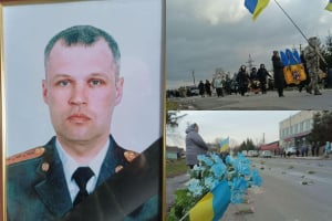 До рідного села Новоселиця на щиті повернувся Самолюк Сергій Євгенович