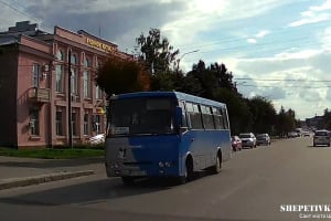 У Шепетівці знову призупинено роботу одного з маршрутів міських перевезень