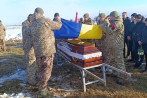 У Крупецькій громаді провели у засвіти захисника Поліщука Романа Борисовича