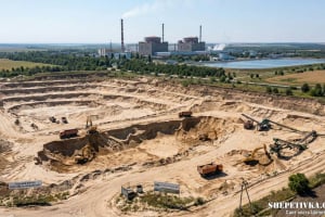 Поблизу Хмельницької АЕС створять три нові піщані кар'єри: громада Нетішина проти