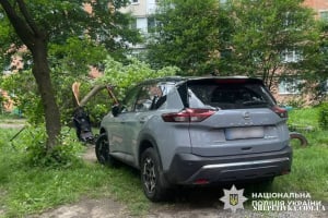 Авто зупинило дерево: некерований "Nissan" наїхав на двох жінок із 3-річною дитиною