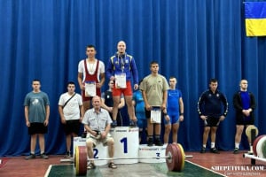 Шепетівчани здобули нагороди Кубку Хмельницької області з важкої атлетики