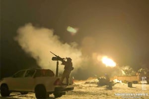 МВГ нетішинських гвардійців тренувались знищувати ворожі дрони уночі