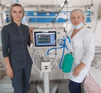 Шепетівська лікарня отримала апарат ШВЛ від ВООЗ