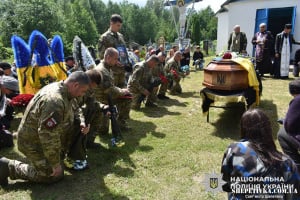 На Шепетівщині попрощалися із загиблим бійцем бригади «Лють» Ярославом Рибіцьким