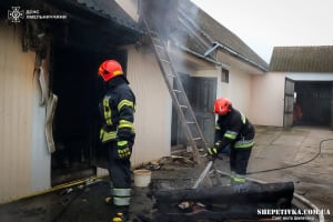 На Шепетівщині під час пожежі загинула 64-річна жінка