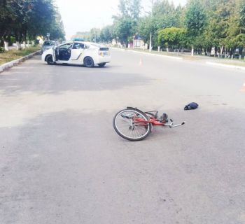 Неподалік шепетівського басейну збили велосипедиста