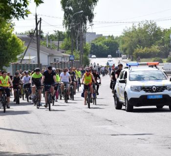 Цьогоріч у "Велодні" взяли участь 150 велолюбителів