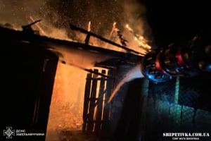 На Шепетівщині рятувальники ліквідували три пожежі, одна людина загинула