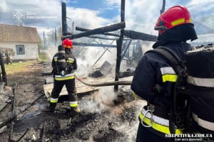 Рятувальники двічі за добу приборкували вогонь у Шепетівському районі