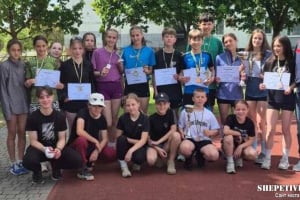 Шепетівські легкоатлети вибороли оберемок нагород на обласному чемпіонаті у Нетішині