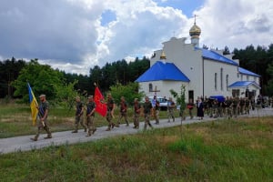 Славута попрощалася із полеглим старшим сержантом Іваном Галушкою