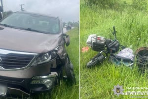 На Шепетівщині водій автомобіля збив пенсіонера на електровелосипеді