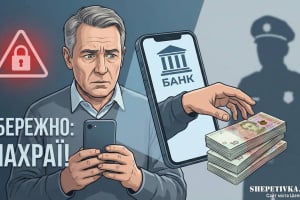 Один дзвінок коштував 123 тис грн: житель Шепетівщини втратив усе за лічені хвилини