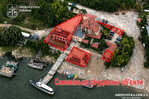 Власник готелю захопив берег річки Смотрич у заповіднику «Подільські Товтри»