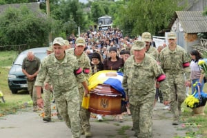 Грицівська громада попрощалася з полеглим воїном Віталієм Сущенком