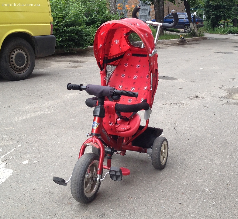 Дитячий трьохколісний велосипед Azimut Trike / Eco Baby