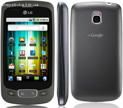 Смартфон LG P500 Optimus One (Black)