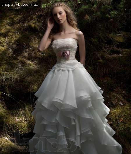 Оригінальна шикарна весільна сукня Papilio "Волна"
