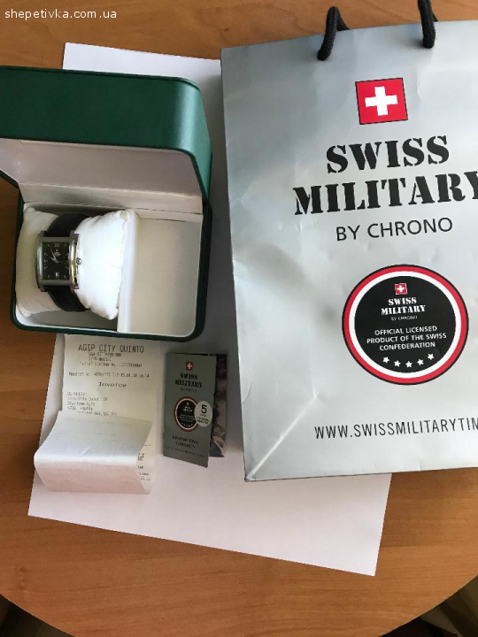 Швейцарський годинник SWISS MILITARY