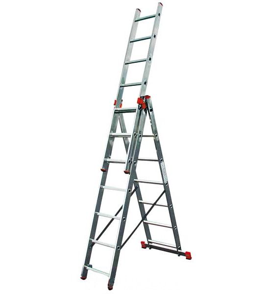 3 sekcionnaya lestnica Krause MONTO Tribilo 3x7
