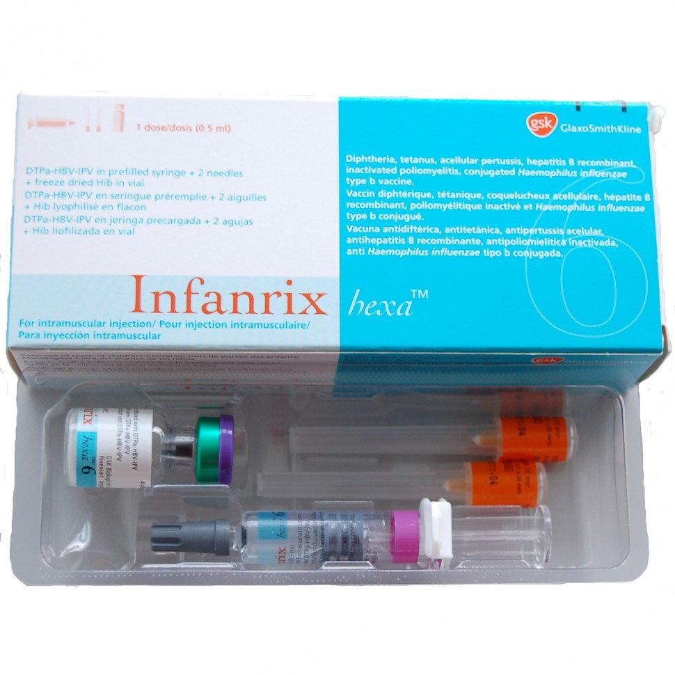 Импортная вакцина для профилактики 6-ти инфекций | Детская городская поликлиника № 32