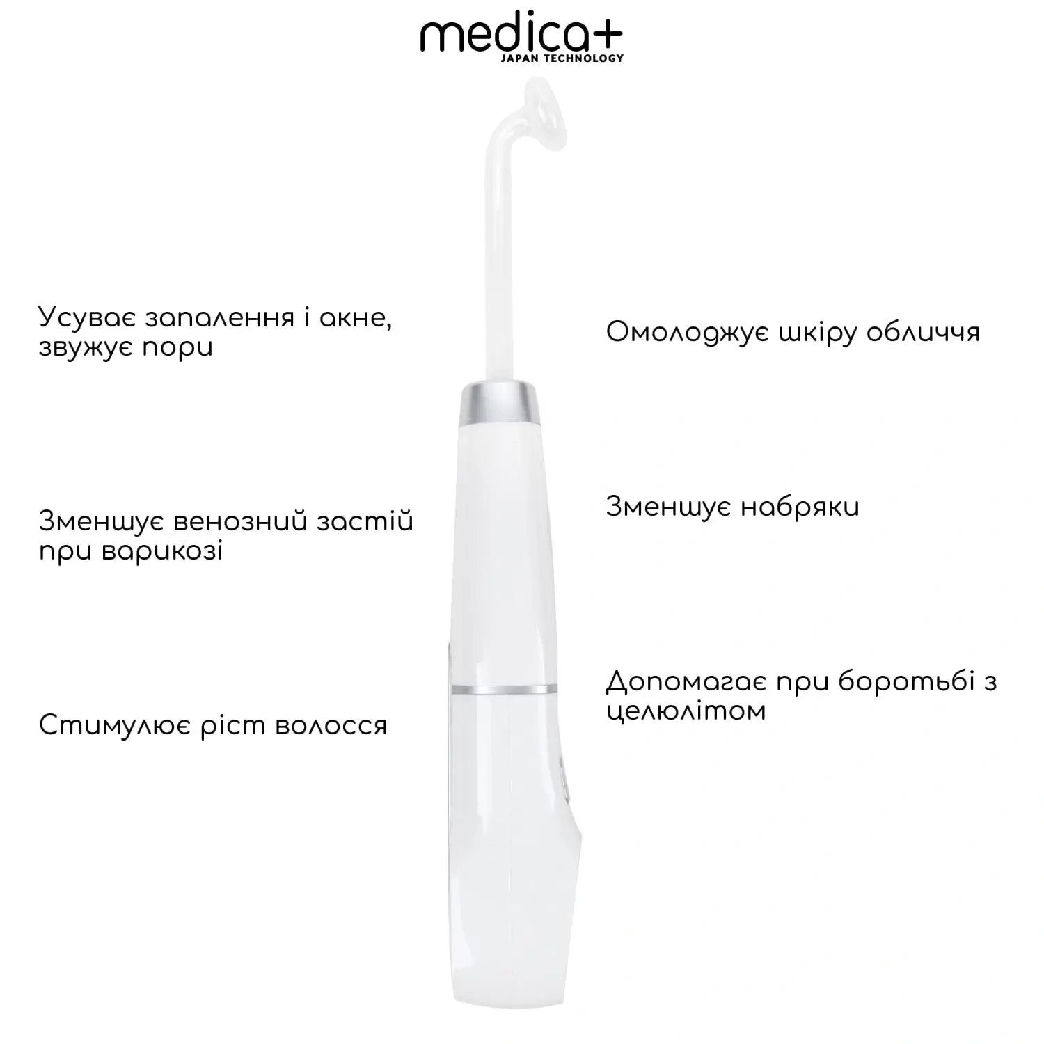 Апарат Дарсонваль MEDICA+ Lux Darsoline 8.0 (Japan)