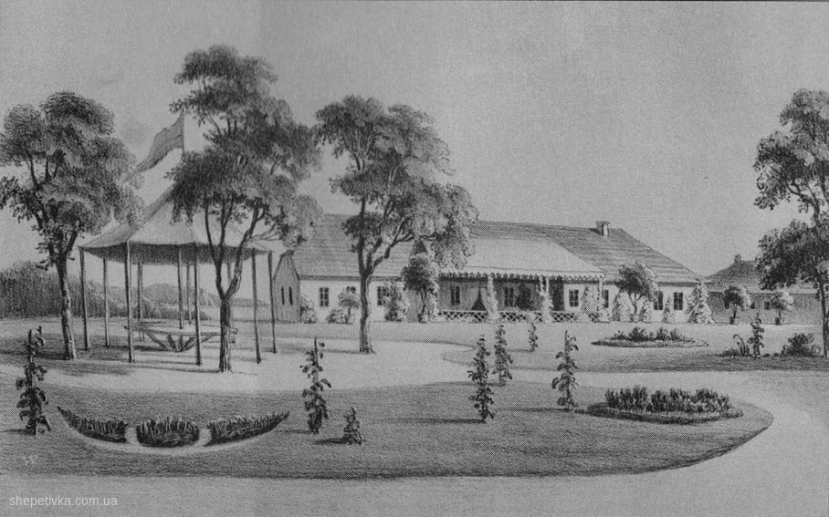 Генріх Пеєр. Двір у Плужному. Heinrich Peyer. Court in Pluzhne