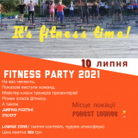 Fitness party 2021 "It's fitness time"