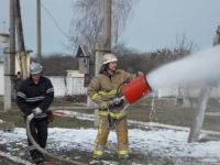 Рятувальники взяли участь у навчаннях на базі місцевого РЕМ
