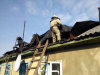 В Судилкові горів будинок