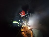 Полонські рятувальники ліквідували пожежу житлового будинку