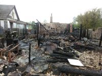 У селі Городнявка горіла господарча будівля