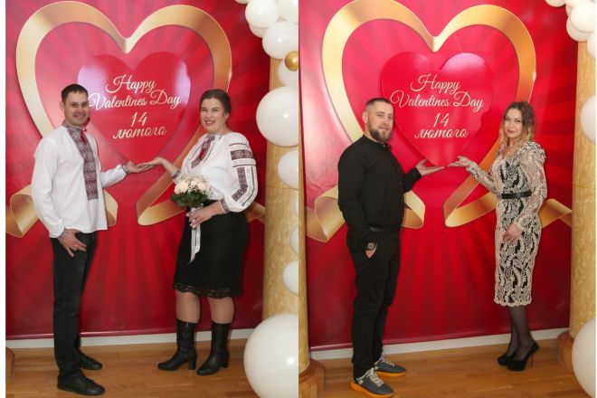 У День святого Валентина в Шепетівці одружилися 2 пари