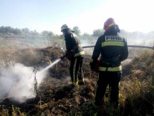 У Шепетівці рятувальники ліквідували пожежу торфу