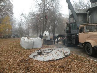 Водоканал замінив фільтруючий матеріал на станціях знезалізнення води