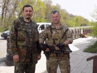 Володимир Шевчук праворуч, Василь Гетьман ліворуч