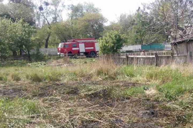 Вогнеборці ліквідували пожежу поблизу села Пліщин