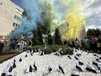 У Славутській громаді відкрили простір пам’яті «Клумба Надії»