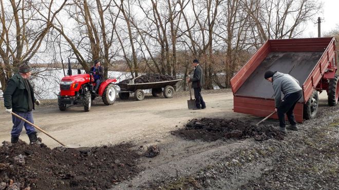 Ще два села Грицівської ОТГ своїми силами ремонтували дорогу