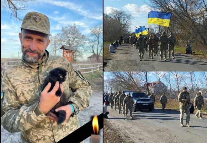 Грицівська громада провела в останню дорогу захисника Любашевського Миколу Миколайовича