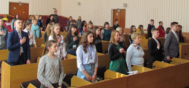 У Шепетівці пройшов регіональний збір лідерів та координаторів учнівського самоврядування Хмельниччини