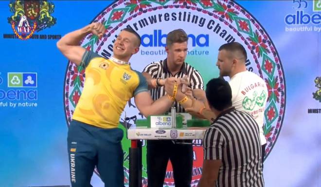 Олег Жох став чемпіоном світу з армрестлінгу на 46-му чемпіонаті світу