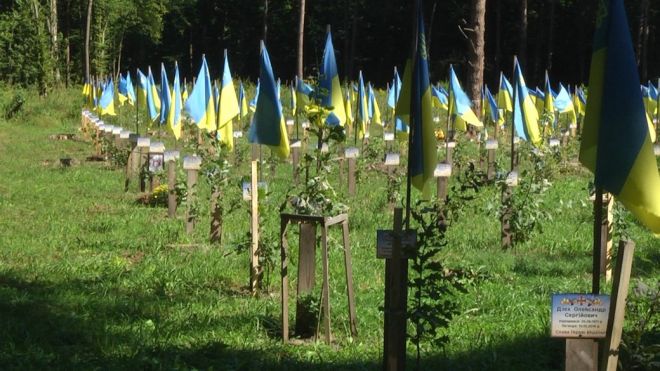 На Шепетівщині створили Поле пам’яті загиблих захисників України