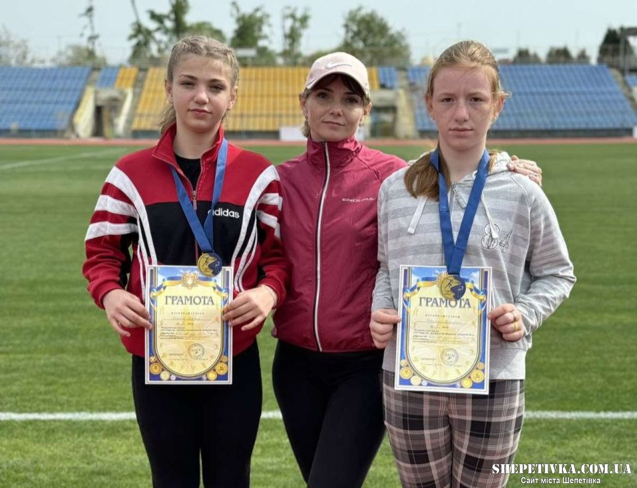 Шепетівчанки здобули золоті нагороди «Фестивалю легкоатлетичного триборства»